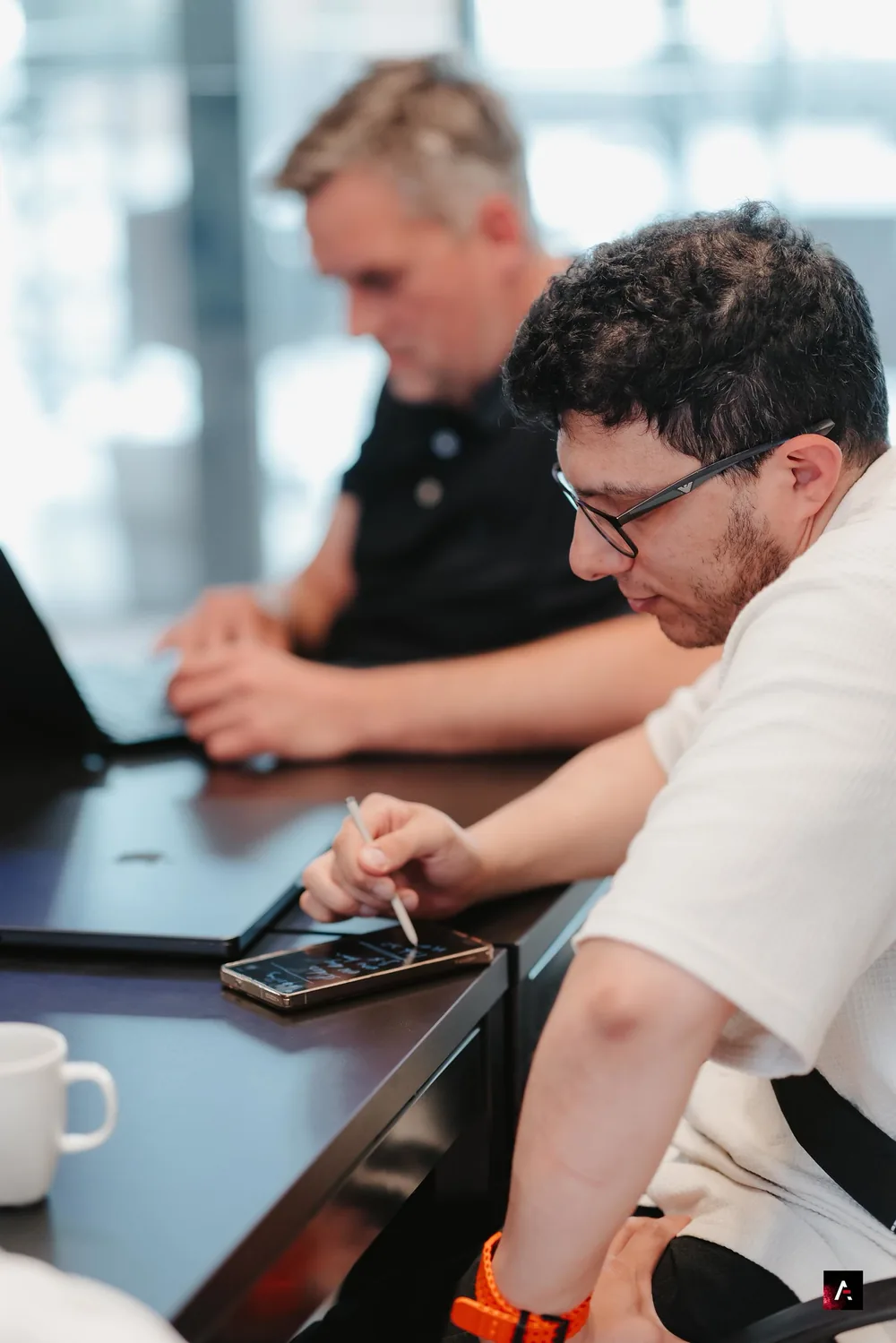 Session de travail à A6K